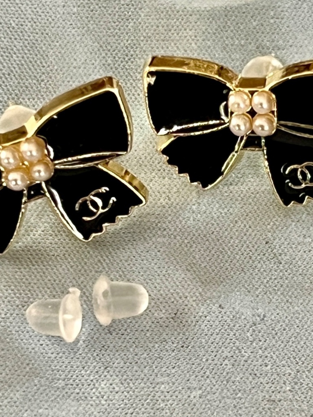 CC earrings